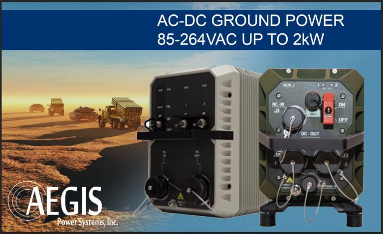 Military power supply AC-DC 85-264Vac